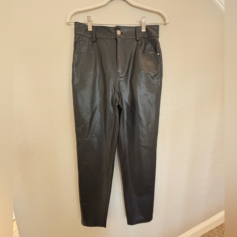 Zara Faux Leather Pants